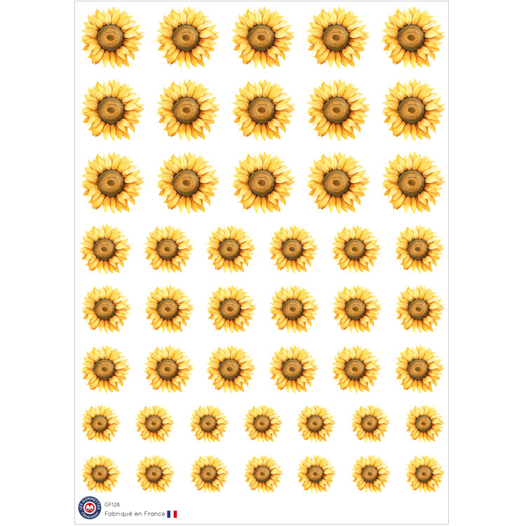 47 autocollants Tournesols image 0