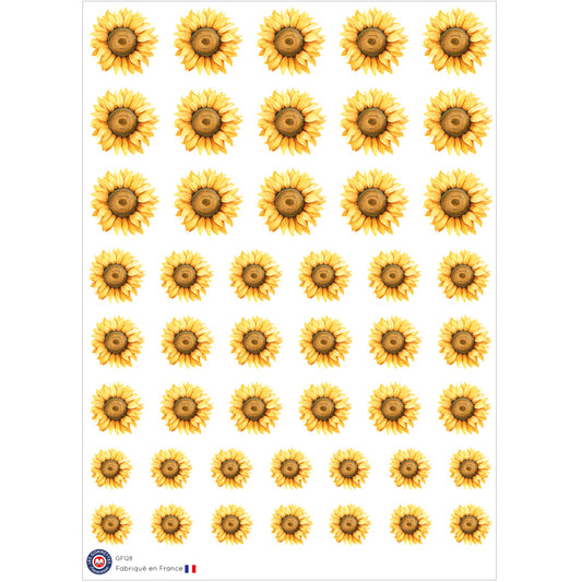 47 autocollants Tournesols image 0