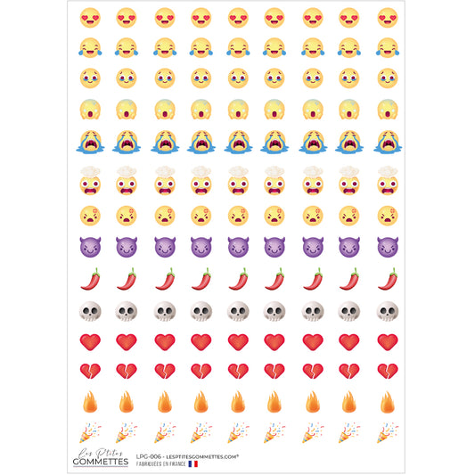 126 autocollants Book reactions