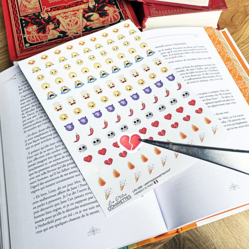Stickers book reactions | Les P'tites Gommettes | Fabrication française