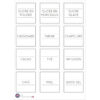 Etiquettes bocaux minimaliste Epicerie | Les p'tites gommettes