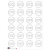 Etiquettes bocaux minimaliste Cuisson | Les p'tites gommettes